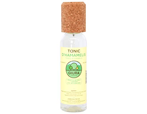 Tónico facial de hamamelis con pétalos de rosa contra el acné y la piel grasa, 200 ml, contenido: 200 ml