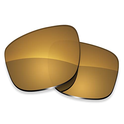 ToughAsNails Lentes polarizadas de repuesto para Oakley Sliver OO9262 Sunglass - Más opciones, Oro Bronce, Talla única