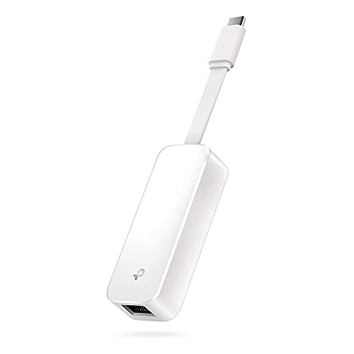 TP-Link UE300C - Adaptador USB-C a Ethernet, Puerto Gigabit 10/100/1000Mpbs, USB 3.0, Plug & Play, Ultra Compacto, Compatible con Windows, MacOS, Linux, Chrome OS