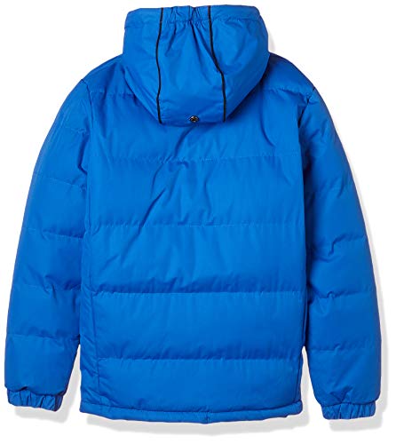 Trespass Tuff Chaqueta impermeable con capucha extraíble para niños, 7-8 años, color azul