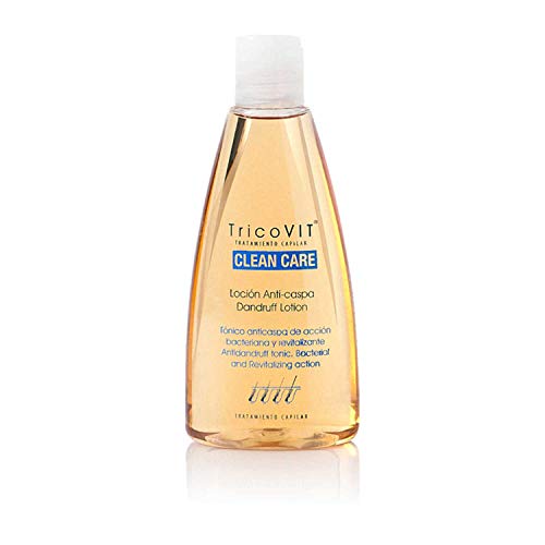 TricoVIT Clean Care – Loción Anti-Caspa, Reduce la Descamación, Alivia el Picor, Purificador y Antimicrobiano, 200 ml