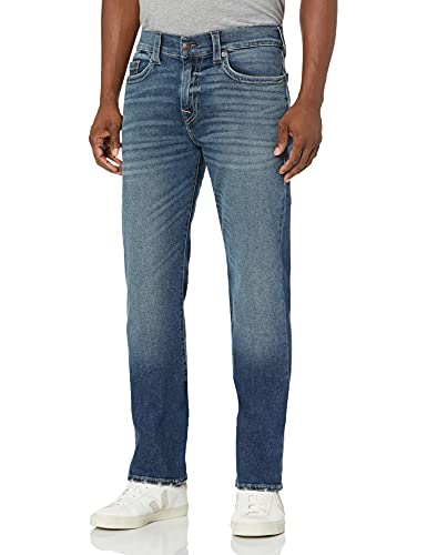 True Religion Rocco Skinny Fit Jean Jeans, Blurred Haze, 42W Regular para Hombre