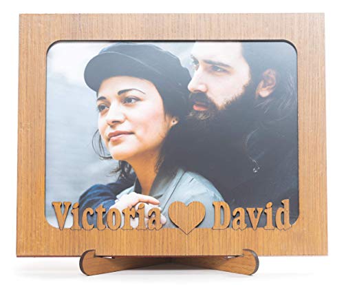 Tumoondo San Valentin Marco fotos 15x20 madera personalizado incluiremos tu foto gratis