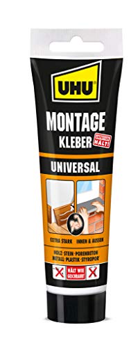 UHU Pegamento de montaje universal, 200 g en tubo, 47800