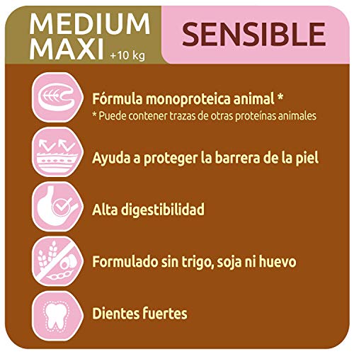 ultima Pienso para Perros Medium-Maxi Sensitive con Salmón - 7 kg