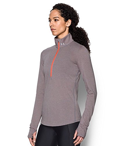 Underarmour - Under armourcharged - camiseta de deporte - true gray heather/london orange