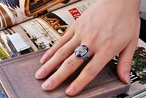 Uteruik Vintage Vampiro Diaries Salvatore Damon Stefan Finger Family Crest Ring