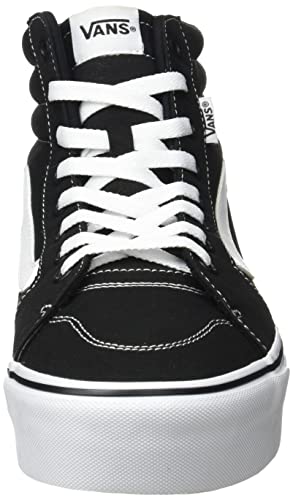 Vans Filmore Hi, Zapatillas Mujer, Canvas Black White, 38 EU