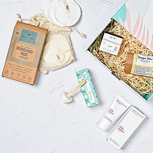 Vegan Box Highlightbox Beauty - Caja de regalo con al menos 5 productos de belleza veganos