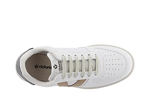 victoria Plano VICTORIA Siempre Zapatilla SINTÉTICA Efecto Piel Contraste 1129101-WOMEN para Mujer Cuarzo 39