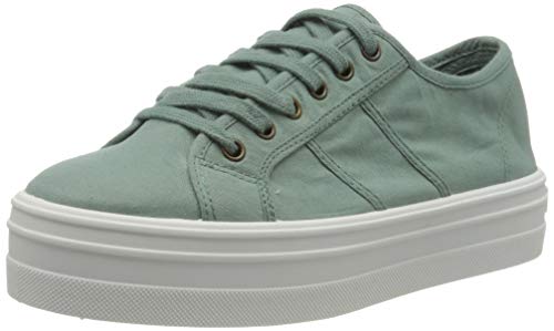 victoria Plataforma VICTORIA Barcelona Lona Tintada 1092138-WOMEN para Mujer Jade 39