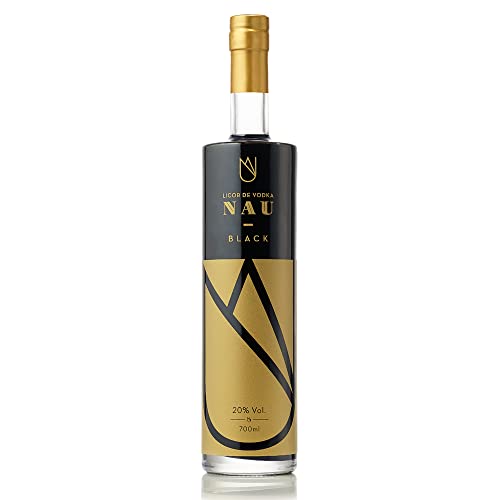 VODKA NAU PURA BLACK, incomparable con aroma a frutos del bosque color negro con matices verdosos, aroma fresco a frutos rojos, mora y frambuesa, sabor dulce, suave y equilibrado.