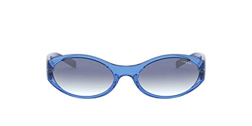 Vogue Millie Bobby Brown X Eyewear Collection Lentes Oscuros, Transparent Blue, 57 para Mujer