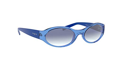 Vogue Millie Bobby Brown X Eyewear Collection Lentes Oscuros, Transparent Blue, 57 para Mujer