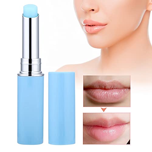 Weikeya Clean Coulisse Lip Balm, Temperatura corporal Lápiz labial Labios Labios Planta Labios