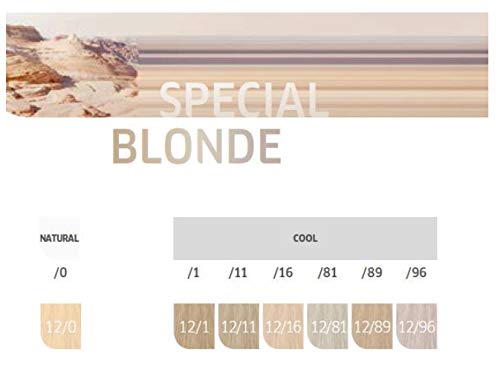 Wella Professionals Koleston Perfect Me + Special Blonde 12/96 Rubio especial Cendre púrpura, Tinte permanente- 60 ml