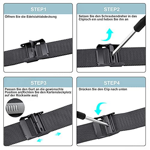 Wepro Correas Compatible con Apple Watch Correa 44mm 42mm para Mujeres/Hombres, Correa de Metal para Apple Watch SE/iWatch Series 6 5 4 3 2 1,44mm 42mm/Gris Espacial