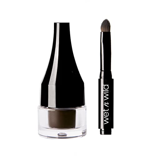 Wet n Wild - Eye Brow Pomade, Gel para Cejas con Aplicador, Fórmula de Gel-Crema de Larga Duración, Textura Cremosa para Un Aspecto Natural, Cejas Perfectas - Vegan, Brunette