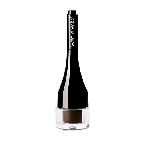 Wet n Wild - Eye Brow Pomade, Gel para Cejas con Aplicador, Fórmula de Gel-Crema de Larga Duración, Textura Cremosa para Un Aspecto Natural, Cejas Perfectas - Vegan, Brunette