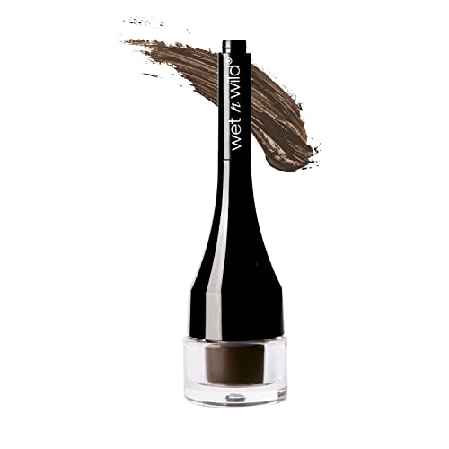 Wet n Wild - Eye Brow Pomade, Gel para Cejas con Aplicador, Fórmula de Gel-Crema de Larga Duración, Textura Cremosa para Un Aspecto Natural, Cejas Perfectas - Vegan, Brunette