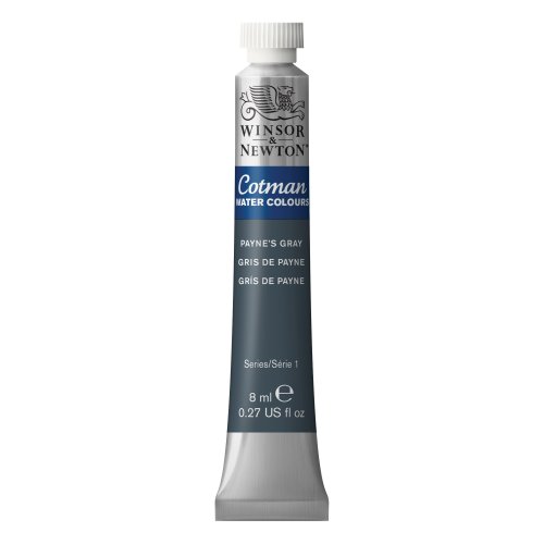 Winsor and Newton: Acuarelas Cotman: 8ml. POMO: GRIS DE PAYNE