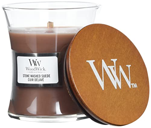 Woodwick Juego de velas perfumadas de regalo, Woody Mini velas perfumadas de reloj de arena con mechas agrietadas, caja de regalo, 3 unidades (1699068E)