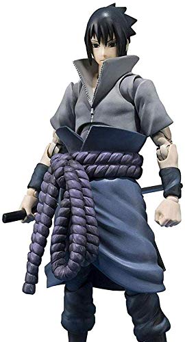 WXxiaowu Hurón Hermano PVC Modelo 5 en Naruto Shippuden Sasuke Vibración Estrellas Uchida Sasuke Figura