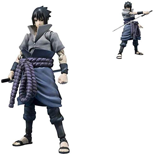 WXxiaowu Hurón Hermano PVC Modelo 5 en Naruto Shippuden Sasuke Vibración Estrellas Uchida Sasuke Figura