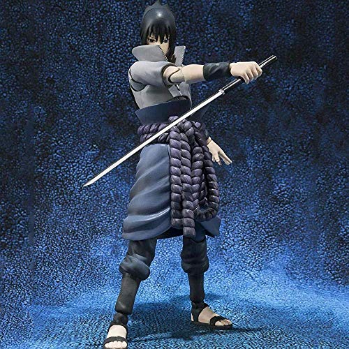 WXxiaowu Hurón Hermano PVC Modelo 5 en Naruto Shippuden Sasuke Vibración Estrellas Uchida Sasuke Figura