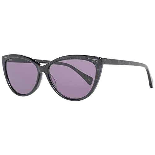 Yohji Yamamoto 5001-024-58-13-140 Gafas de sol de marco de plástico de concha gris para mujer