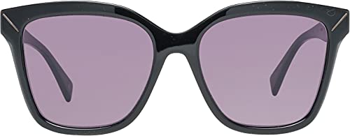 Yohji Yamamoto 5002-001-55-17-140 Gafas de sol unisex con marco de plástico negro