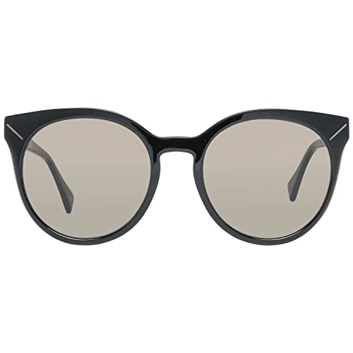 Yohji Yamamoto 5003-001-54-20-140 Gafas de sol unisex con marco de plástico negro