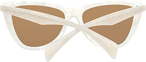 Yohji Yamamoto 5022-808-55-16-140 Gafas de sol de marco de plástico para mujer