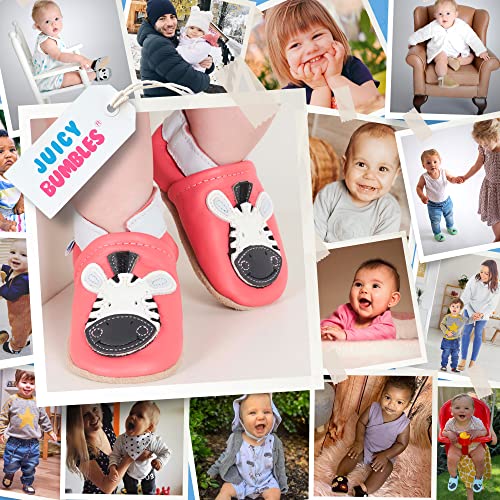 Zapatos Bebe Niña - Zapatillas Niña - Patucos Primeros Pasos - Cebra - 6-12 Meses