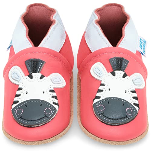 Zapatos Bebe Niña - Zapatillas Niña - Patucos Primeros Pasos - Cebra - 6-12 Meses