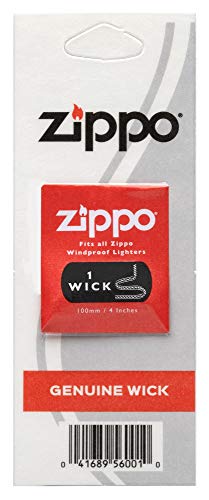 Zippo 1WK - Accessorio de reemplazo para encendedora (1 mecha de 100 mm)