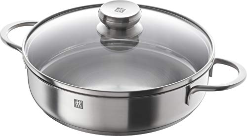 Zwilling 40110-009 Nova - Batería de cocina, set de 5 piezas, Acero inoxidable, Apto para todo tipo de cocinas, incluída inducción