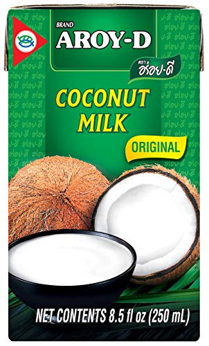 100% Coconut Milk 8.5 Oz 1 x 250 ml Aroy-D