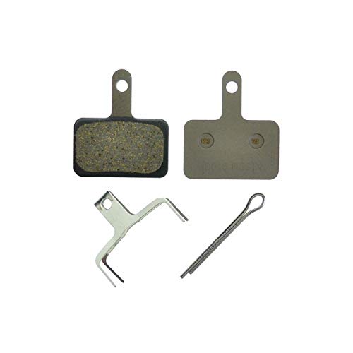 2 Pairs Shimano Disc Brake Pads & Spring B01S (Resin) by Shimano