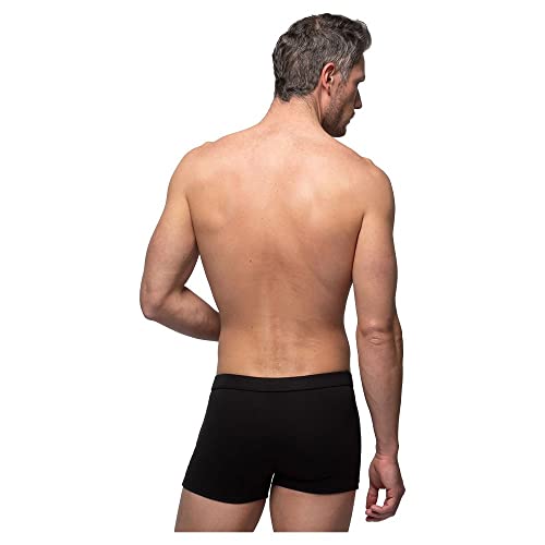 Abanderado X-Temp Cerrado Termorregulador, Bóxer Para Hombre, (Negro 002), Large (Tamaño del Fabricante.L/52)