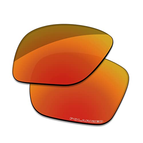 Acefrog Lentes de repuesto polarizadas de 1,4 mm de grosor para gafas de sol Oakley Fuel Cell OO9096, Jaffa Orange - Polarizado tallado de 1,4 mm de grosor, Talla única