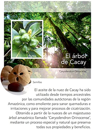 Aceite de Cacay Perfumado Premium Anti-Edad 100% cacay oil anti-aging organic vegan cruelty free no tested on animals