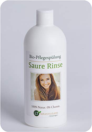 Acondicionador Bio | Enjuague Ácido | Acondicionador sin químicos con aroma a cítricos | sin surfactantes | sin silicona | vegano | 500ml | Enjuague Ácido | Enjuague Natural | Enjuague de vinagre