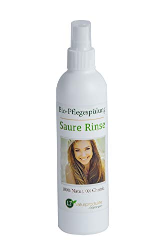 Acondicionador biológico | Enjuague ácida | Acondicionador sin químicos con aroma cítrico | Sin tensidas | Vegano | 250 ml con vaporizador