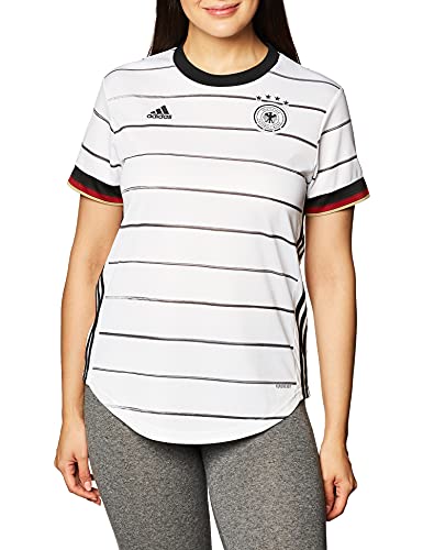 adidas Alemania Temporada 2020/21 Camiseta Primera equipación, Unisex, Blanco, S