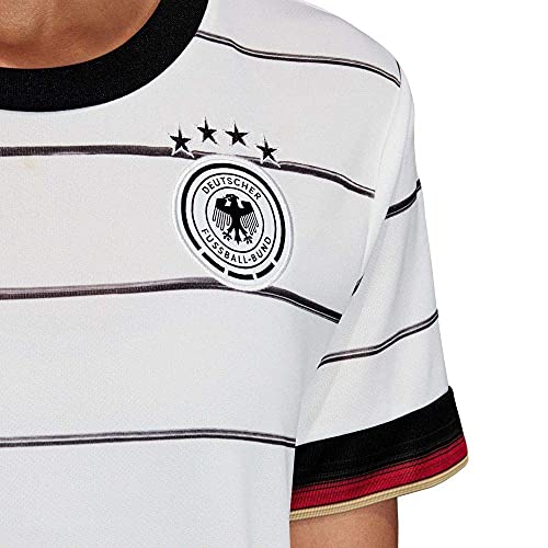 adidas Alemania Temporada 2020/21 Camiseta Primera equipación, Unisex, Blanco, S