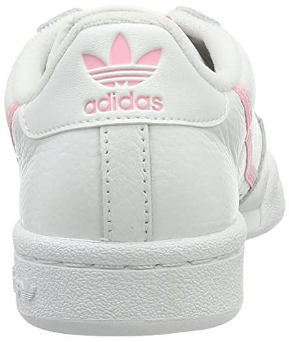 adidas Continental 80 W, Sneaker Mujer, Footwear White/True Pink/Clear Pink, 36 EU