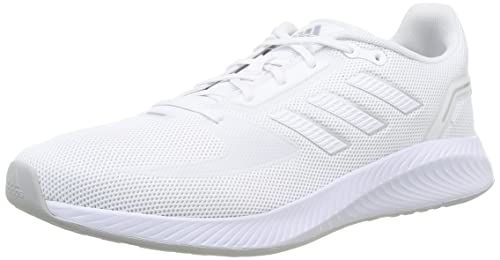 adidas Runfalcon 2.0, Road Running Shoe Mujer, Ftwbla Ftwbla Plamet, 38 EU