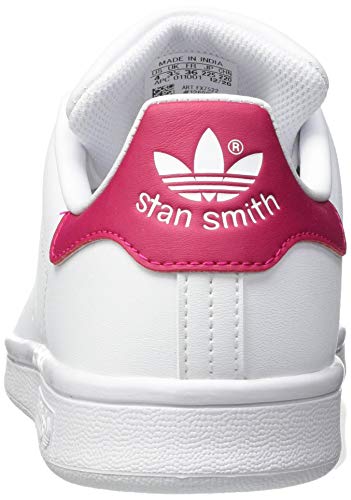 adidas Stan Smith, Sneaker, Footwear White/Footwear White/Bold Pink, 38 EU