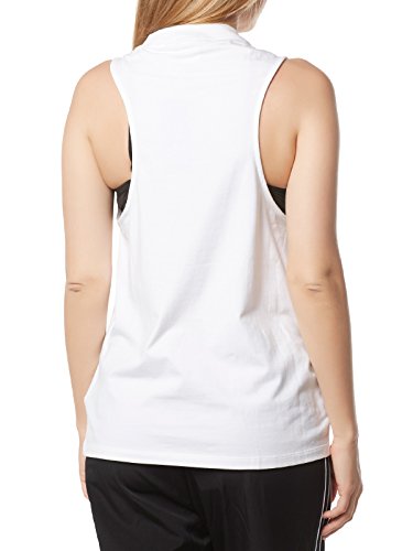 adidas Trefoil Tank Camiseta, Mujer, Blanco (Blanco/Arena), 30